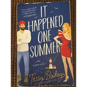 It Happened One Summer: A Novel by Tessa Bailey Paperback‎ Book